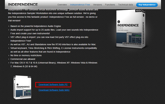 インストーラーダウンロード