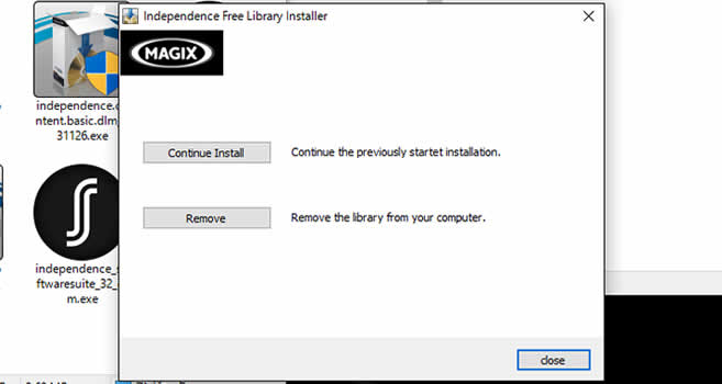 以前、インストールに失敗したときに、インストール途中のデータを残していた人に出る画面